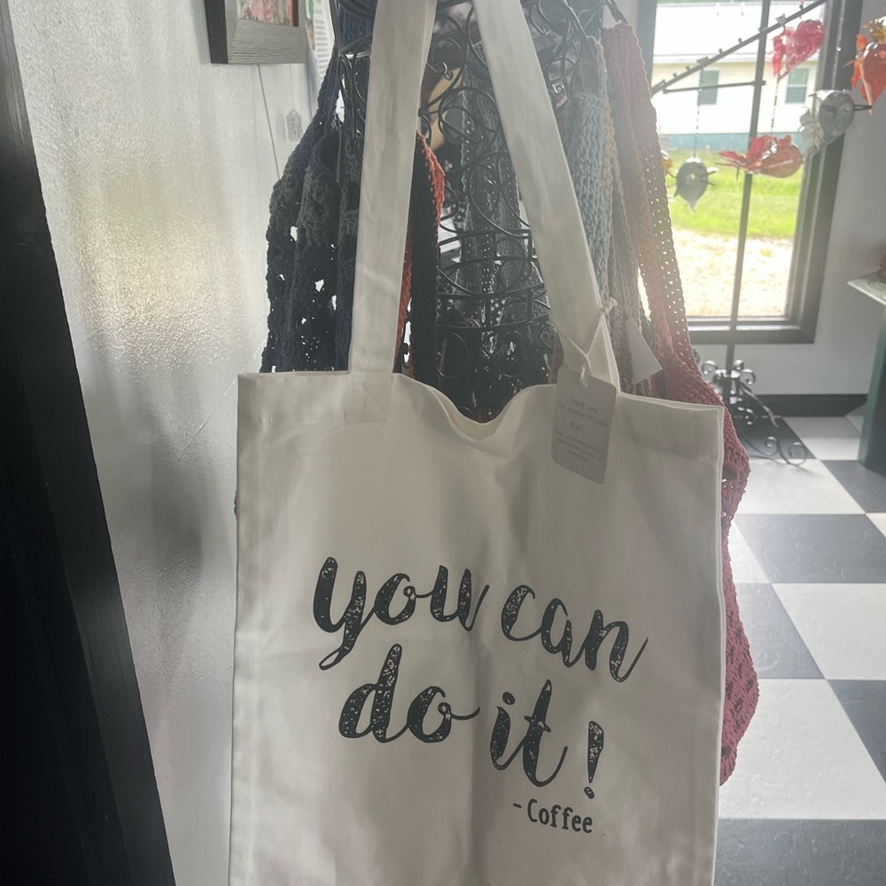 Inspirational White Tote Bag